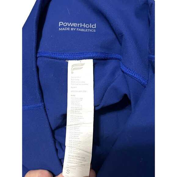 Fabletics Mila Powerhold High Waisted Active Leggings Sz Small Womens w/ Pockets - Picture 5 of 10